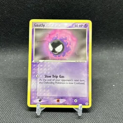 Pokemon Gastly 63/112 Fire Red & Leaf Green Holo Common 2004 - Image 1