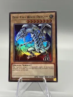 Blue-Eyes White Dragon (Version 3) LCKC-EN001 Legendary Collection Kaiba... - Image 1