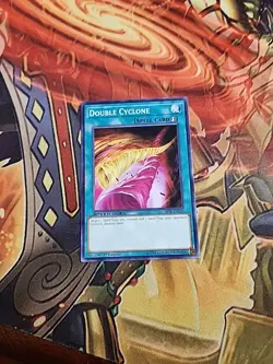 Double Cyclone - SBTK-EN035 - Common Speed Duel - 1st Edition - NM Yugioh - Image 1