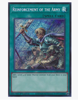 Reinforcement of the Army - L26D-ENS08 - Secret Rare YuGiOh - Image 1