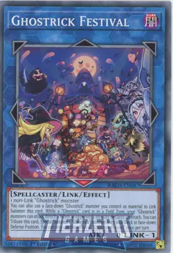 Yugioh BACH-EN047 Ghostrick Festival Common 1st Edition NM/LP - Image 1
