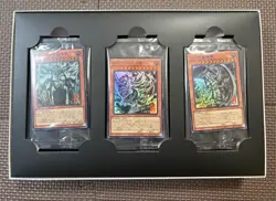 Yugioh Artwork Series Mini Hanging Scrolls Egyptian God Japanese UR Sumi-e New - Image 2