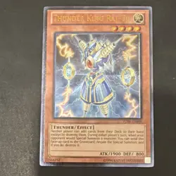 Yugioh Thunder King Rai-Oh Ultimate Rare TU08-EN000 NM - Image 1