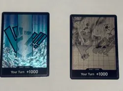 2x One Piece TCG Special DON! Card OP-15 DP-10 Dash Pack Sky Map & Blast. NM - Image 1