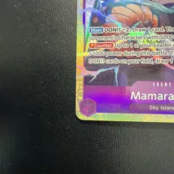 Mamaragan OP15-078 ALT ART SR One Piece Card Game Sky Island AA Near Mint Foil - Image 4