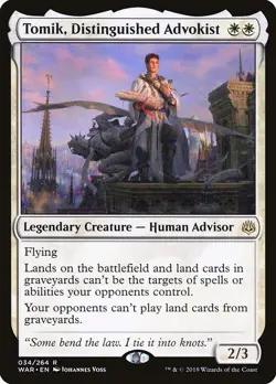 Tomik, Distinguished Advokist - War of the Spark | MTG Card - Image 1
