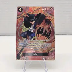 Sabo P-105 SP Adventure on Kami's Island OP15-EB04 NM One Piece TCG - Image 1