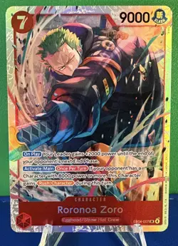 Roronoa Zoro SR - (EB04-007) - One Piece Adventure on Kami’s Island - Near Mint - Image 1