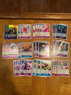 One Piece Card Game English Lot: Custom Decks OP10 Usopp & OP06 Reiju, & more - Image 3