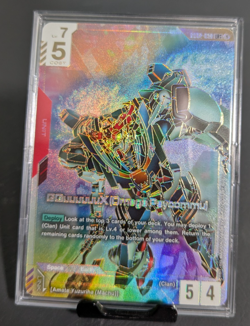 Gundam Card Game - GQuuuuuuX (Omega Psycommu) LR++ (GD02-038) Dual Impact ENG - Image 2