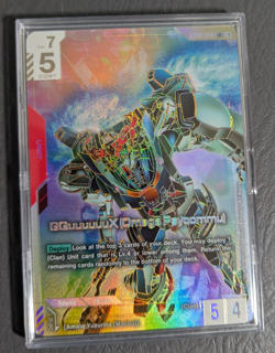 Gundam Card Game - GQuuuuuuX (Omega Psycommu) LR++ (GD02-038) Dual Impact ENG - Image 4