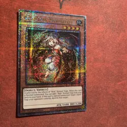 Traptrix Myrmeleo Quarter Century Secret Rare Card RA04-EN210 Yu-Gi-Oh - Image 5