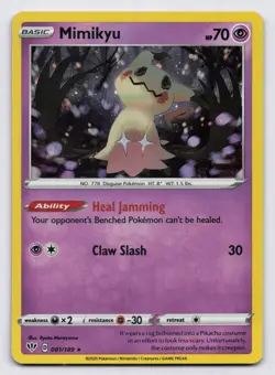 Mimikyu - (Cosmos Holo) Holo Promo Miscellaneous Cards & Products 081/189 NM - Image 1