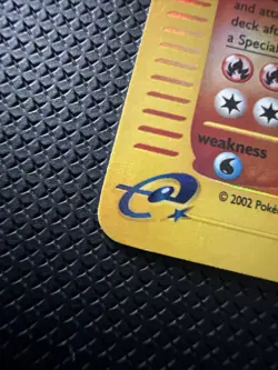 Typhlosion Pokemon 2002 TCG Expedition Set Reverse Holo Card 28/165 Vintage Rare - Image 3