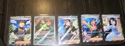 5 Full Art Pokemon Cards - Image 1