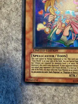 Toon Dark Magician Girl SP2-EN002 Sneak Peek Participation Cards - LP - Image 2