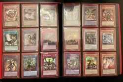 Yugioh 115 Foil Card Binder Lot Dark Magician Blue-Eyes Red-Eyes God Cards - Image 4