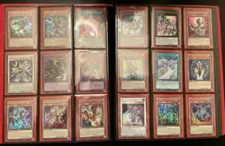Yugioh 115 Foil Card Binder Lot Dark Magician Blue-Eyes Red-Eyes God Cards - Image 5