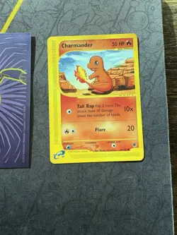 Pokemon Card Charmander 97/165 Expedition Base Set 2002 140💎LP💎 - Image 1