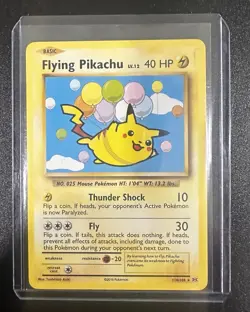 Flying Pikachu 110/108 Evolutions Regular Pokemon card NM - Image 1