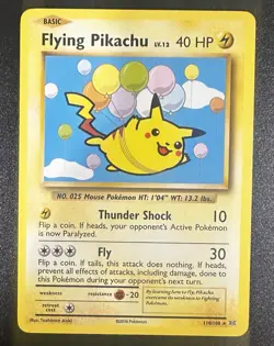Flying Pikachu 110/108 Evolutions Regular Pokemon card NM - Image 2