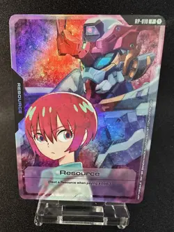 Gundam TCG Resource Card Machu RP-010 FOIL Alt Art English NYCC 2025 Promo - Image 5