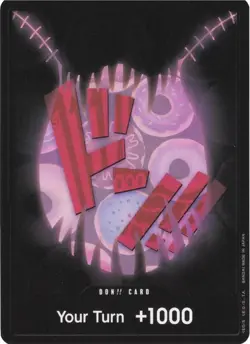 1x DON!! Card (Katakuri) - Foil NM-Mint OP Premium Booster PRB-01 - The Best One - Image 1