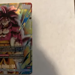 Bandai Dragon Ball Super Card Game Son Goku DA FB07-010 Super Rare* Foil MINT - Image 3