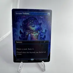 1x Serum Visions, Confetti Foil, Secret Lair Furby - 2338, Magic MTG NM - Image 1
