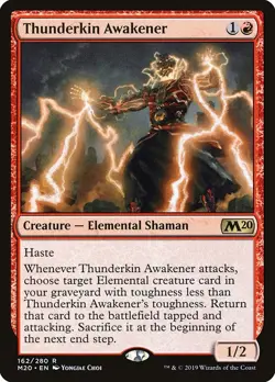 Thunderkin Awakener - Core Set 2020 | MTG Card - Image 1