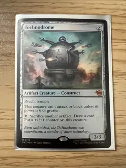 Technodrome Teenage Mutant Ninja Turtles Foil MTG - Image 1