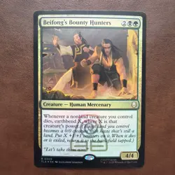 Beifong's Bounty Hunters Rare MTG Avatar: The Last Airbender Prerelease NM - Image 1