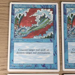 Blue Elemental Blast x4 4th MTG Fourth Magic - Image 4
