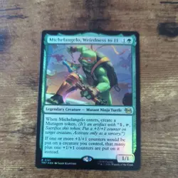 Michelangelo, Weirdness to 11 Teenage Mutant Ninja Turtles Foil - Image 1