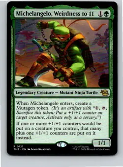Magic the Gathering Michelangelo, Weirdness to 11 Teenage Mutant Ninja Turtles - Image 1
