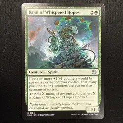 MTG Kami of Whispered Hopes, NM-Mint, English March of the Machine - Image 1