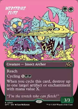 [MTG] Webstrike Elite (Showcase) (0345) (DFT) NM - Image 1