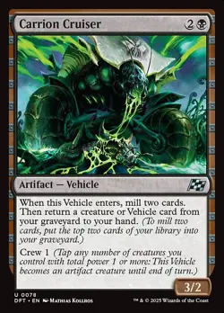 [MTG] Carrion Cruiser (Foil) (0078) (DFT) NM - Image 1