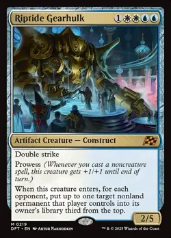[MTG] Riptide Gearhulk (Foil) (0219) (DFT) NM - Image 1