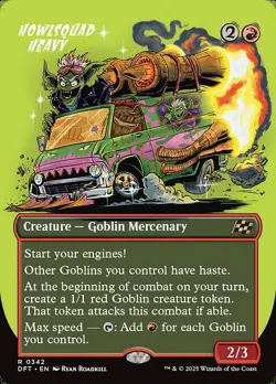 [MTG] Howlsquad Heavy (Showcase) (0342) (DFT) NM - Image 1