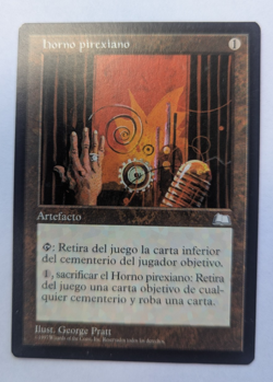 Magic Mtg Italian Weatherlight Phyrexian Furnace near mint - Image 1