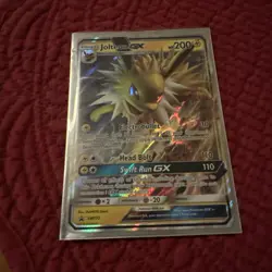 Jolteon GX SM173 Sun Moon Black Star Promo Pokemon TCG Ultra Rare Near Mint - Image 1