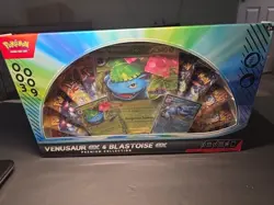 Pokemon TCG SV: Venusaur And Blastoise Ex Premium Collection Box - Image 1