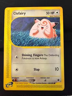 Pokemon Expedition Clefairy Common (101/165) NM - Image 1