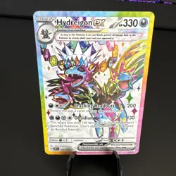 Pokemon TCG - Hydreigon ex 223/191 Near Mint Ultra Rare Surging Sparks - Image 1
