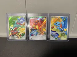 Pokemon FP Series 1 Bulbasaur Charmander Squirtle - PSA 10 Condition - - Image 1