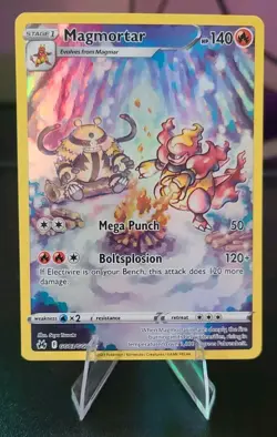 Magmortar Pokemon • Holo Rare • GG03/GG70 Crown Zenith: Galarian Gallery NM - Image 1