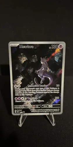 [2] Pokemon Mewtwo SVP052 Black Star Promo 151 UPC - Image 3