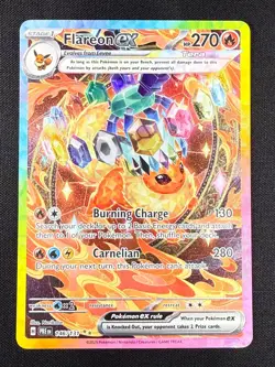 Pokemon TCG Flareon EX 146/131 Prismatic Evolution Special Illustration Rare NM - Image 1