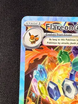Pokemon TCG Flareon EX 146/131 Prismatic Evolution Special Illustration Rare NM - Image 3